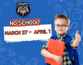 No School  March 27, 2024 - April 1, 2024