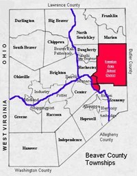 Beaver County Map